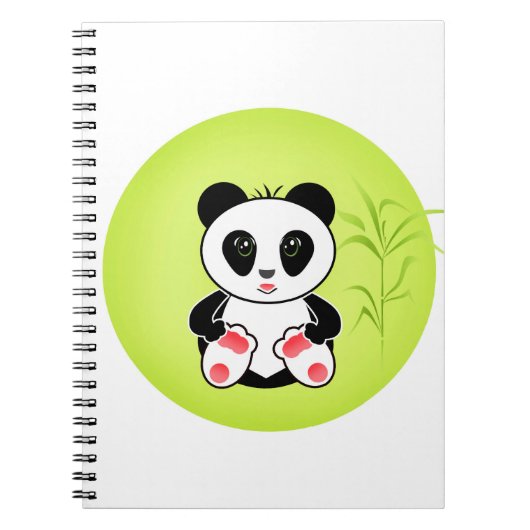 Little Panda Notizblock (Vorderseite)