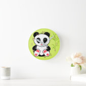 Little Panda Runde Wanduhr (Zuhause)