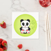 Little Panda Serviette (Beispiel)