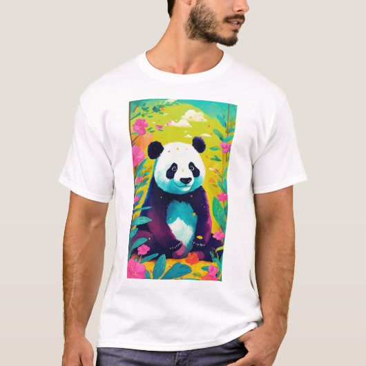 Little Panda T-Shirt (Vorderseite)
