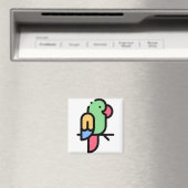 Little Parrot Magnet (In Situ (Geschirrspüler))
