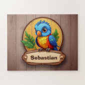 Little Parrot Personalisiert Puzzle (Horizontal)