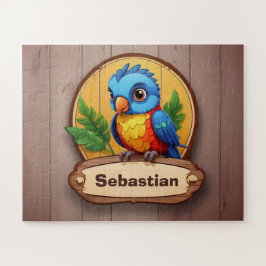 Little Parrot Personalisiert Puzzle
