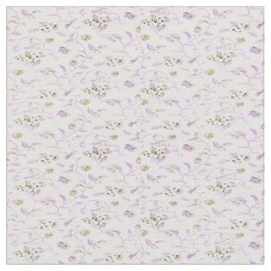 Little Pastel Lila Floral Stoff