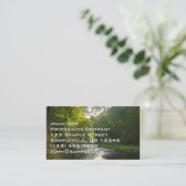 Little Patuxent River von Savage Park Visitenkarte (Stehend Vorderseite)