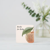 Little Peach Books for Baby Enclosure Card Begleitkarte (Stehend Vorderseite)