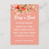 Little Peach Orchard Baby Shower Begleitkarte (Vorderseite)