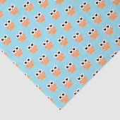 "Little Peach Owl" Seidenpapier (Ausschnitt)