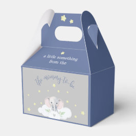 Little Peanut Baby Dusche Blue Elephant Geschenkschachtel