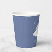 Little Peanut Baby Dusche Blue Elephant Napkins Pappbecher (Rechts)