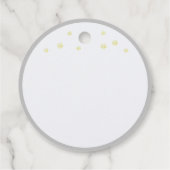 Little Peanut Baby Duwer Gender Neutral Elephant Geschenkanhänger (Rückseite)