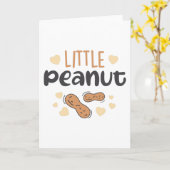 Little Peanut Baby Karte (Gelbe Blume)