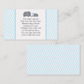 Little Peanut Book Request Card für Einladung (Vorne/Hinten)