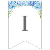 Little Peanut Boy Blue Elephant Dusche Sprinkle Wimpelkette (Dritte Fahne)