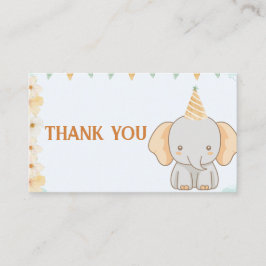 Little Peanut Dreams Elephant Dankeschön Card Begleitkarte