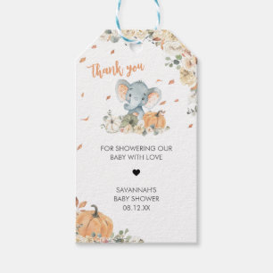 Little Peanut Elephant Baby Duwer Fevor Tags Geschenkanhänger