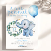 Little Peanut Elephant Baby Shower Invitation - Cu Einladung