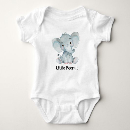 Little Peanut Elephant Baby Strampler (Vorderseite)