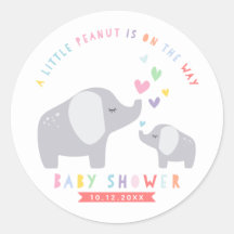 Little Peanut Elephant | Babydusche | Regenbogen