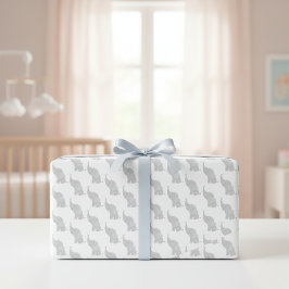 "Little Peanut" Elephant Gift Wrap Geschenkpapier Set