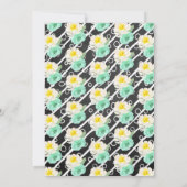 Little Peanut Gender Neutral Baby Dusche Einladung (Rückseite)