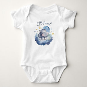 Little Peanut Hippo Babydusche Baby Strampler