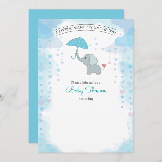 Little peanut is on the way (Vorne/Hinten)