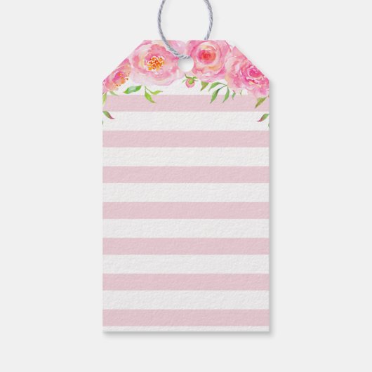 Little Peanut Pink Elephant Baby Girl Duwer Gefall Geschenkanhänger (Rückseite)