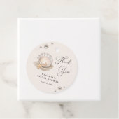 Little Pearl Ocean Beach Seashell Girl Babydusche Geschenkanhänger (Beispiel)