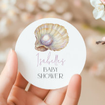 Little Pearl Ocean Oyster Beach Baby Dusche