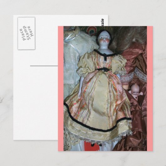 Little Pearl Postkarte (Vorne/Hinten)