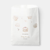 Little Pearl Seashells Dots Baby Shower Geschenktütchen (Vorderseite)