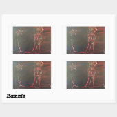 Little Pee 2 Rechteckiger Aufkleber (Blatt)