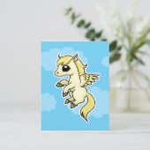 Little Pegasus Postkarte (Stehend Vorderseite)