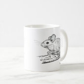 Little Pencil Mouse Kaffeetasse (VorderseiteRechts)