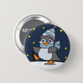 Little Penguin Button (Vorne & Hinten)