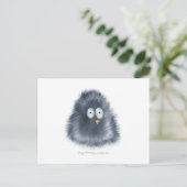 Little Penguin Critter Postkarte (Stehend Vorderseite)