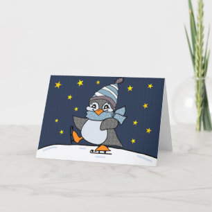 Little Penguin Feiertagskarte