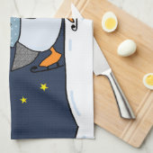 Little Penguin Handtuch (Viertel Falte)