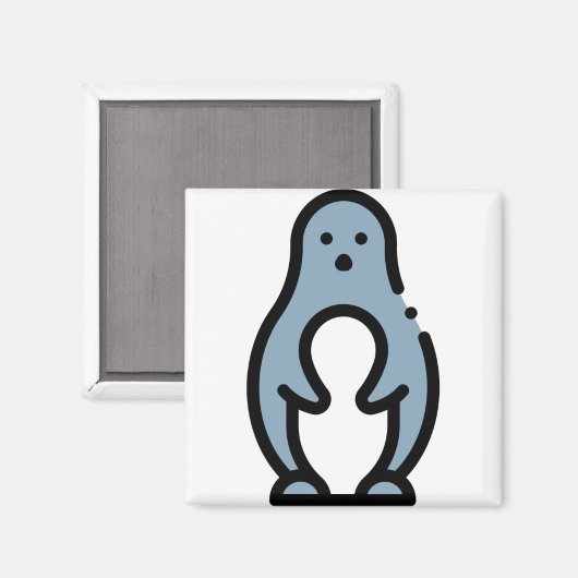 Little Penguin Magnet (Vorderseite/Rückseite)