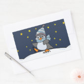 Little Penguin Rechteckiger Aufkleber (Umschlag)