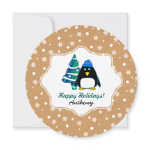 Little Penguin | Weihnachten im Individuelle Name