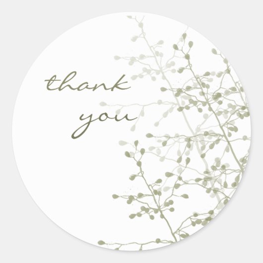 Little Petals Sticker - Danke (Vorderseite)