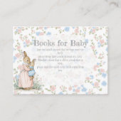 Little Peter Rabbit und Mama Books für Baby Begleitkarte (Vorderseite)