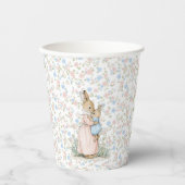 Little Peter Rabbit und Mama Pappbecher (Vorderseite)