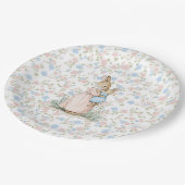 Little Peter Rabbit und Mama Pappteller (Schrägansicht)