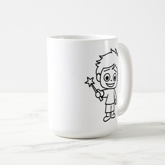 Little Phiri und Zauberstab Kaffeetasse (VorderseiteRechts)