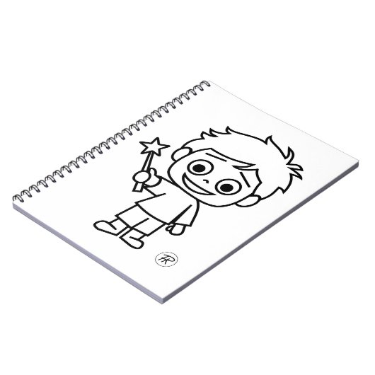 Little Phiri und Zauberstab Notizblock (Linke Seite)