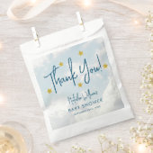 Little Piece of Heaven Clouds Stars Kinderdusche Geschenktütchen (Ausgeschnitten)