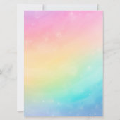 Little Piece of Heaven Rainbow Babies of the Bible Einladung (Rückseite)